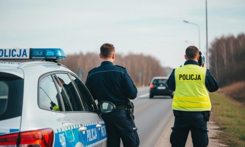 Pijany kierowca wpadł po kolizji w Wieluniu