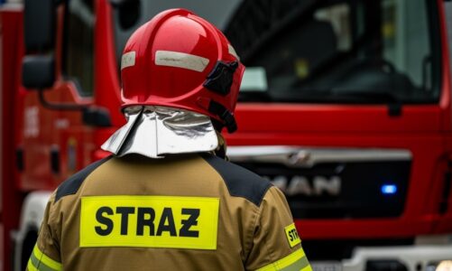 Nowoczesny wóz bojowy w OSP Kurów: Nowa era ratownictwa!